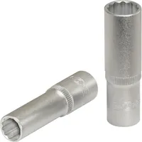 KS Tools 1/4" 12-kant-Stecknuss, lang, 7mm