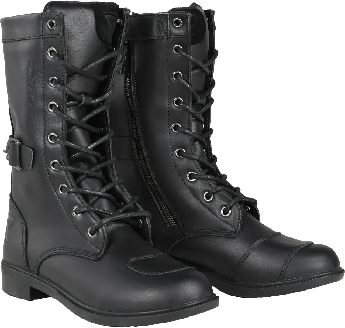 DIFI Virginia Damen Motorrad Stiefel, schwarz, Größe 38