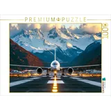 Calvendo Puzzle Flugzeug 1000 Teile Lege-Größe 64x48cm Foto-Puzzle für glückliche Stunden