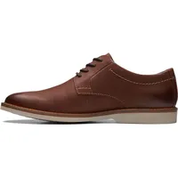 CLARKS Herren Atticus Ltlace Oxford, Dark Tan Lea, 43 EU