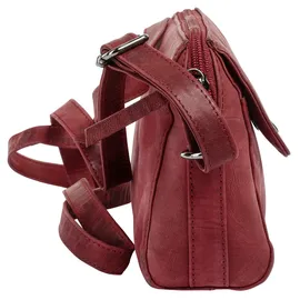 Bruno Banani Umhängetasche Leder Rot