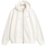 GANT Shield Zip Hoodie Ecru M