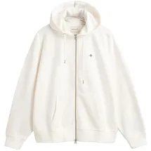 GANT Shield Zip Hoodie Ecru M
