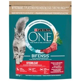 Purina Trockenfutter für sterilisierte Katzen mit Rind- und Weizen PURINA ONE STERILCAT Beef Wheat 800g