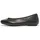 FitFlop DELICATO Bow Soft Leather Ballet Flats Black