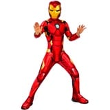 Rubie’s Jungen Iron Man-kostüm, Iron Man Kostüm Größe L, 7-8 Jahre Halloween