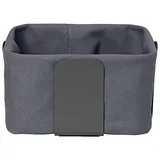 BLOMUS Brotkorb Anthrazit, Metall, quadratisch, 20x10.5x20 cm Küchenzubehör, Brotkästen - -Körbe