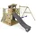 Wickey Spielturm Smart Camp mit Schaukel und Rutsche Anthrazit