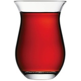 Pasabahce Grosse Türkische Teegläser, Orientalisches Teeglas, Galata 42611, 6 Stück, Transparent/Klar