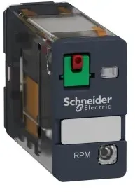 Schneider Electric RPM12P7 Leistungsrelais RPM, 1 W, 15 A, 230VAC, mit LED, mit Prüftaste - 10 Stück