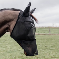 Kentucky Horsewear Fly Mask Classic with Ears and Nose, Full