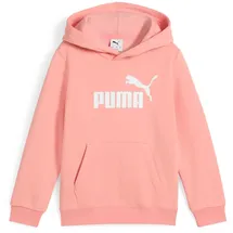 Puma Essentials No. 1 Logo Fleece Hoodie Jungen 18 pink fruit 116