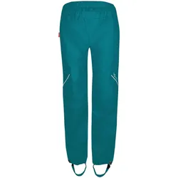 Kinder Regenhose Lofoten Teal-Grün lagunengrün 80-92cm 1-2J