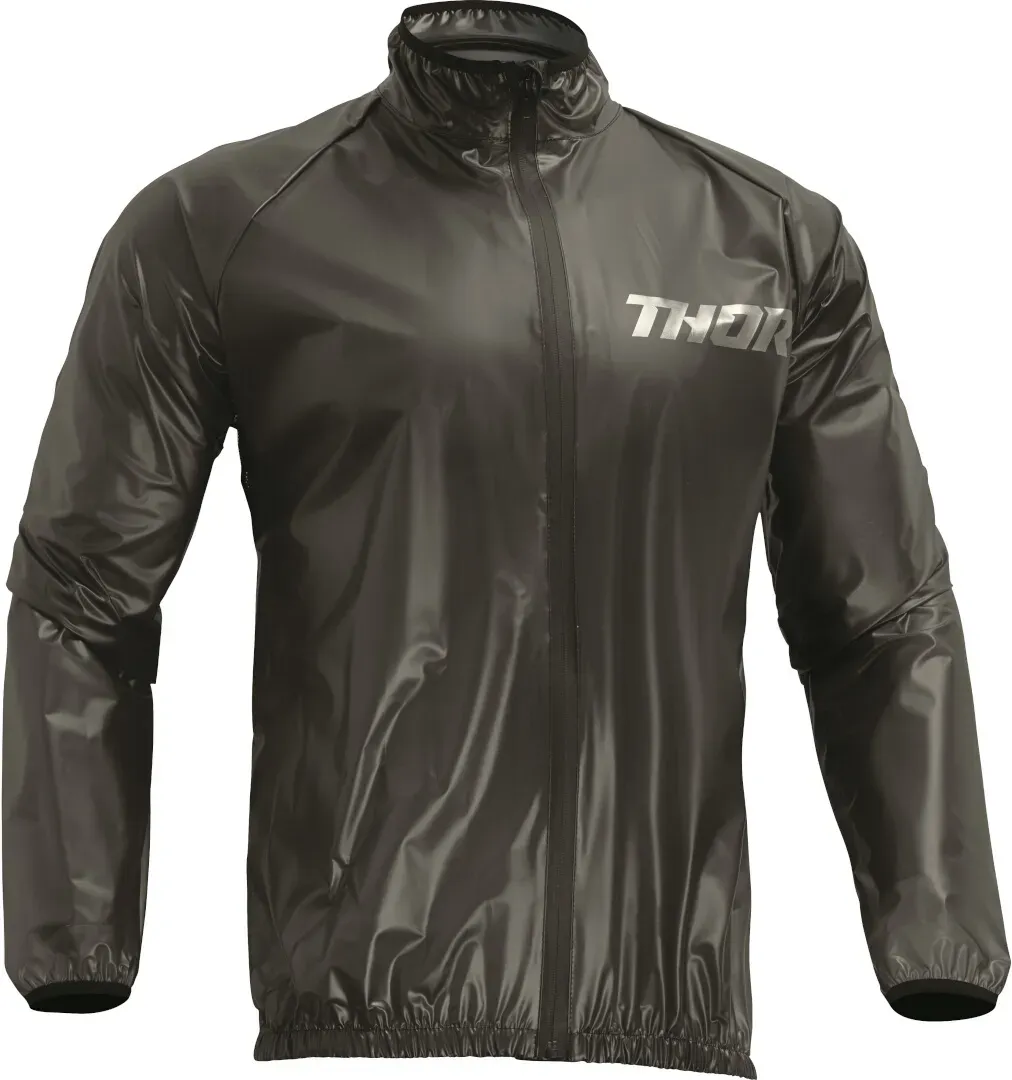 Thor Regenjacke, schwarz, Größe 3XL für Männer