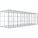 Gabiona C-Ring-Gabione-Anbaukorb Typ 2 30 x 100 x 30 cm Maschenw 10 x 10 cm