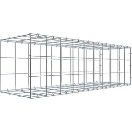 Gabiona C-Ring-Gabione-Anbaukorb Typ 2 30 x 100 x 30 cm Maschenw 10 x 10 cm