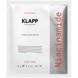 Klapp Niacinamide Triple Action Refine Sheet Mask