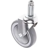 RS PRO, Möbelrollen, Gummireifenfuss antistatisch 125mm