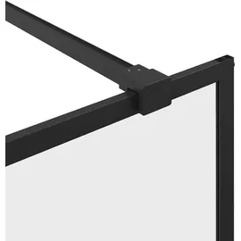 vidaXL Duschwand für Begehbare Dusche mit Klarem ESG Glas 80x195 cm
