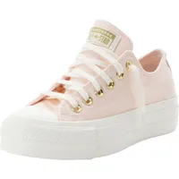 Converse CHUCK TAYLOR ALL STAR LIFT PLATFORM GOLD in Rosa,