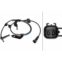 Hella 6PU 358 217-611 Sensor, Raddrehzahl - 2-polig -