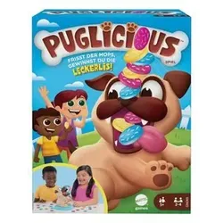 MATTEL GND65 MATTEL Games Puglicious, Kinderspiel, Aktionsspiel