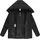 Ragwear Damen Winterjacke warme, Wasserdichte Basic-Steppjacke mit Kapuze Cessi YOUMODO Black Gr. 3XL - 3XL