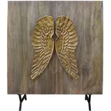 DKD Home Decor Anrichte Braun Gold Mango-Holz 100 x 45 x 120 cm
