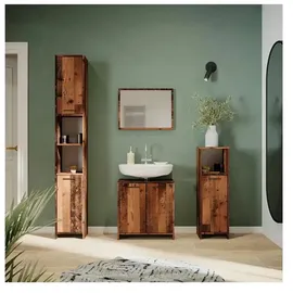 Vicco Waschbeckenunterschrank Kiko Eiche rustikal 58 x 60 cm