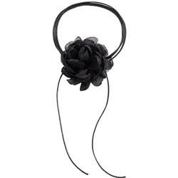 SOHO Bara Choker Halskette Schwarz 