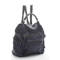 BZNA Rucksack Stella blau Backpacker Designer Rucksack Damenhandtasche -