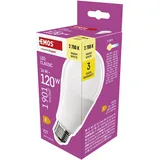 EMOS LED Lampe A70, 16W Ersatz für 120W Glühbirne, klassiche Birne in größerer Form, E27 Sockel, Helligkeit 1901 lm, Warmweiß 2700 K, 30000 h Lebensdauer, CRI min. 80, 180° Abstrahlwinkel