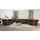 s-style möbel SITZGARNITUR 3+2+1 mit Schlaffunktion Chesterfield Morin Braun Vegan Leder