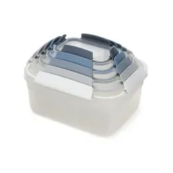 Joseph Joseph Aufbewahrungsdosen Set, 5-teilig 81105 , 1 Aufbewahrungsdosen Set, Farbe: Blau
