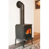 Kaminofen Globe-fire Saturn raumluftunabhängig Guss schwarz 6kW