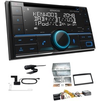 Kenwood 2-DIN Radio Bluetooth DAB+ für Peugeot Expert und Partner schwarz