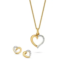 CHRIST Schmuck-Set 88300114 - gelbgold