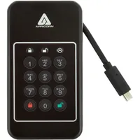 Apricorn Aegis NVX 2 TB NVMe 10 Gbit/s Schwarz ANVX-2 TB