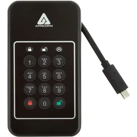 Apricorn Aegis NVX 2 TB NVMe 10 Gbit/s Schwarz ANVX-2 TB
