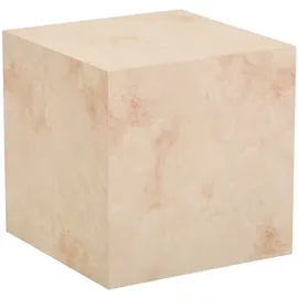 Home Deluxe Amiri M Beige Marmor 50 x 50 x 50 cm