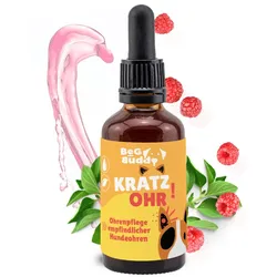 Ohrreiniger für Hunde & Katzen, Ohrenpflege Hund, Juckreiz 50 ml