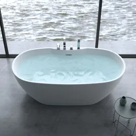 doporro Vicenza Designbadewanne 170 x 80 cm (inkl. Ablaufgarnitur)