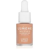 Lumene Invisible Illumination flüssiges Rouge zur Verjüngung der Gesichtshaut Farbton Pink Blossom 15 ml