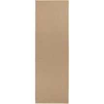 HANSE HOME Läufer HANSE HOME Nature 600" Gr. 12, beige, B:80cm H:5mm L:250cm, Polypropylen (PP), Teppiche, Läufer, Flachgewebe, In- & Outdoor, Rutschfest, Flur, Küche, Garten, Terrasse