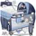 Kidiz Kidiz® Babybett Reisebett Kinderreisebett Faltbar mit Matratze 120x60, Seiteneingang, Wickelauflage, Mosktionetz, Spielbogen & Tragetasche Baby Beistellbett Kinderbett ab Geburt bis 15 kg