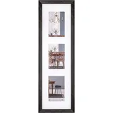 walther + design Fiorito Holz Bilderrahmen dunkelgrau 10x15 cm 3er Set