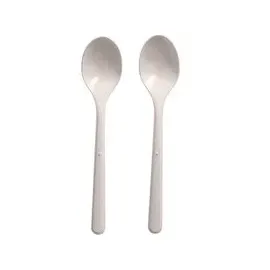 Papstar Kaffeelöffel 13 cm 50 St. Weiß