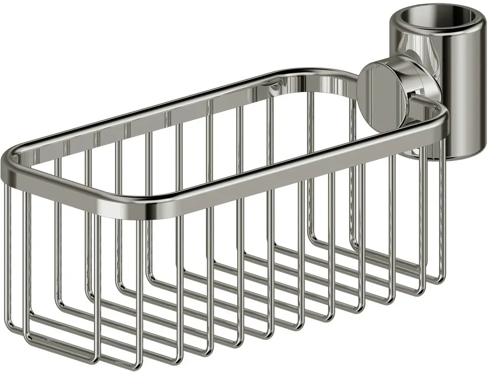 LEH Duschkorb Klemmbefestigung Funktion 244x102x110 Edelstahl glatt poliert