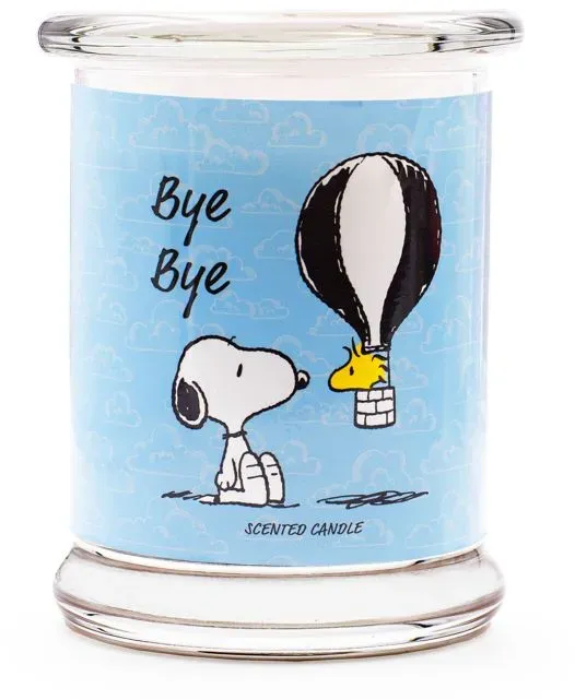 Peanuts Duftkerze TM Hellblau,Transparent