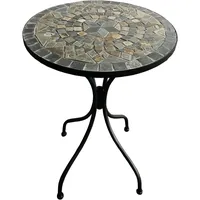 Mojawo Mosaik Mosaiktisch Gartentisch Bistrotisch Tisch Ø 60 x H 70 cm